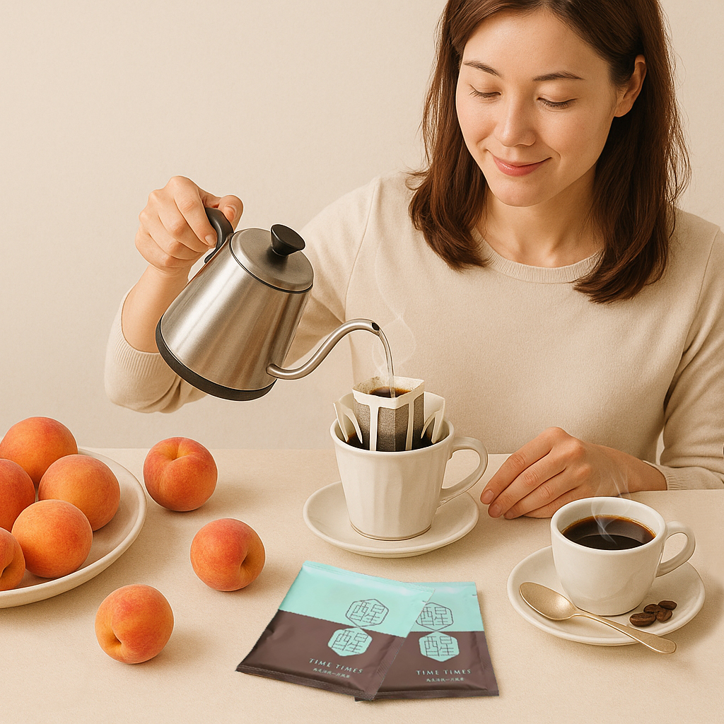 新品上市【胭脂蜜桃香 】淺培精品咖啡 50入| 水蜜桃香甜明亮口感，餘韻淡雅烏龍茶味，優雅芬芳