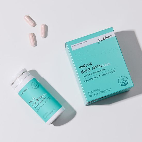 Esther Formula Lyuh Esther Probiotics White (30 Tablets / 1 Month)