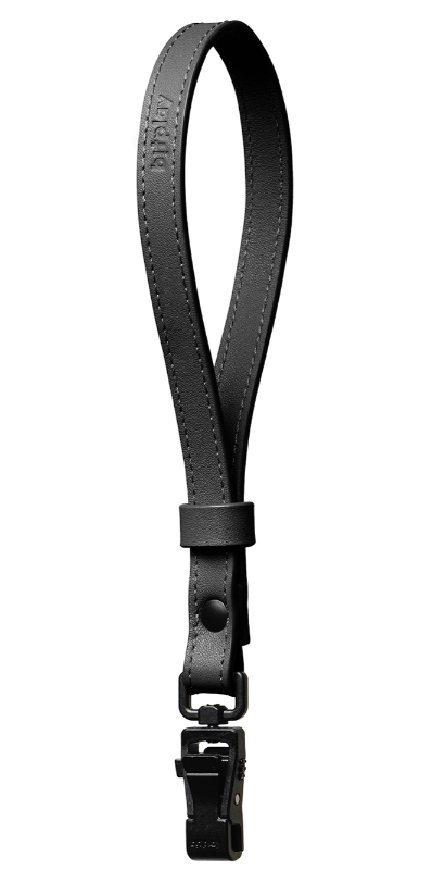 bitplay｜12mm皮革手腕繩 暗夜黑/焦糖棕