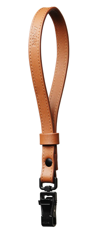 bitplay｜12mm皮革手腕繩 暗夜黑/焦糖棕