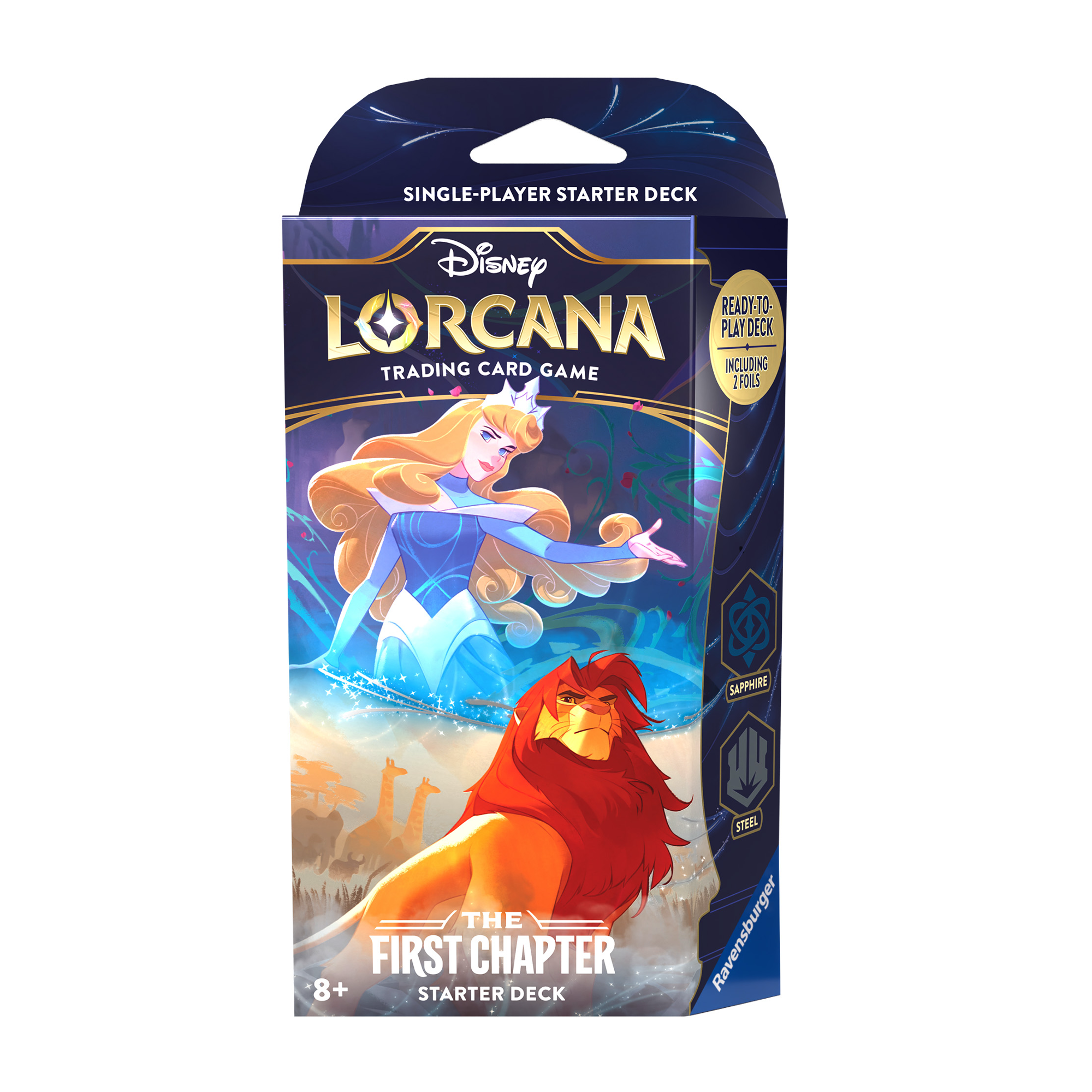 Disney Lorcana Set 1 The First Chapter Single Player Deck A Steadfast Strategy