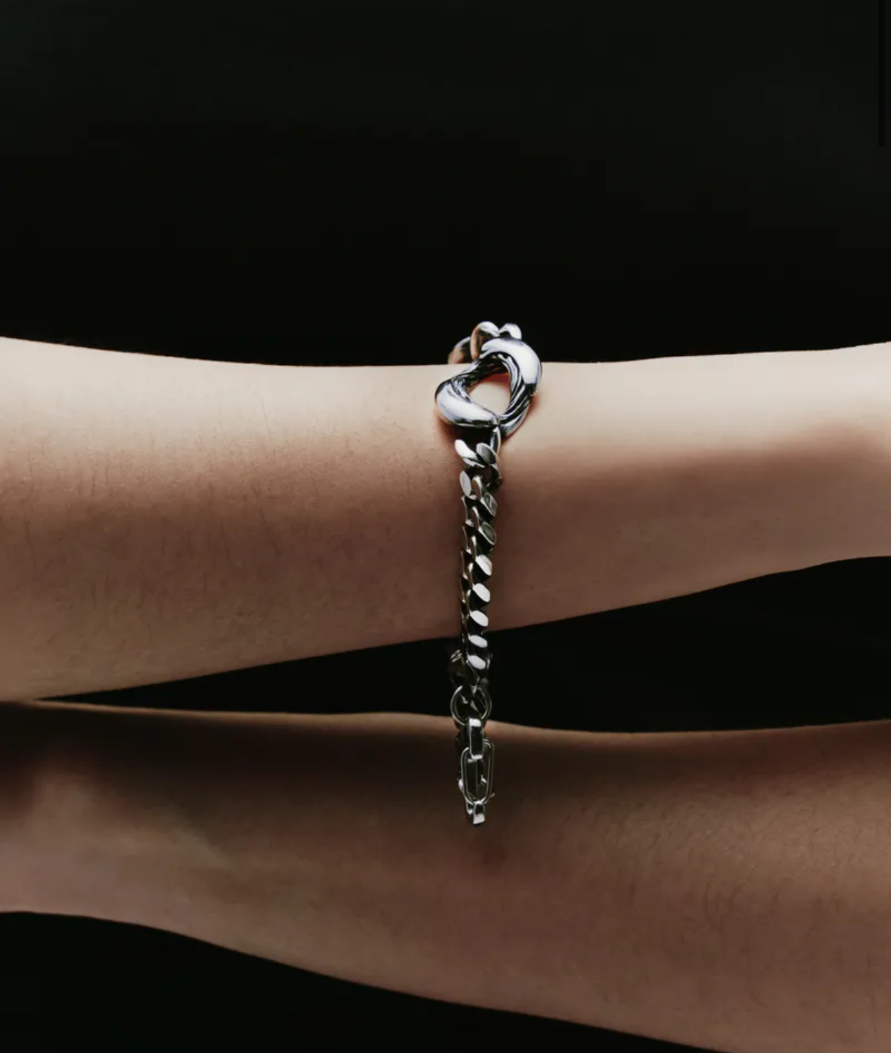 RECOVERY 水母浮游手鍊 古銀色