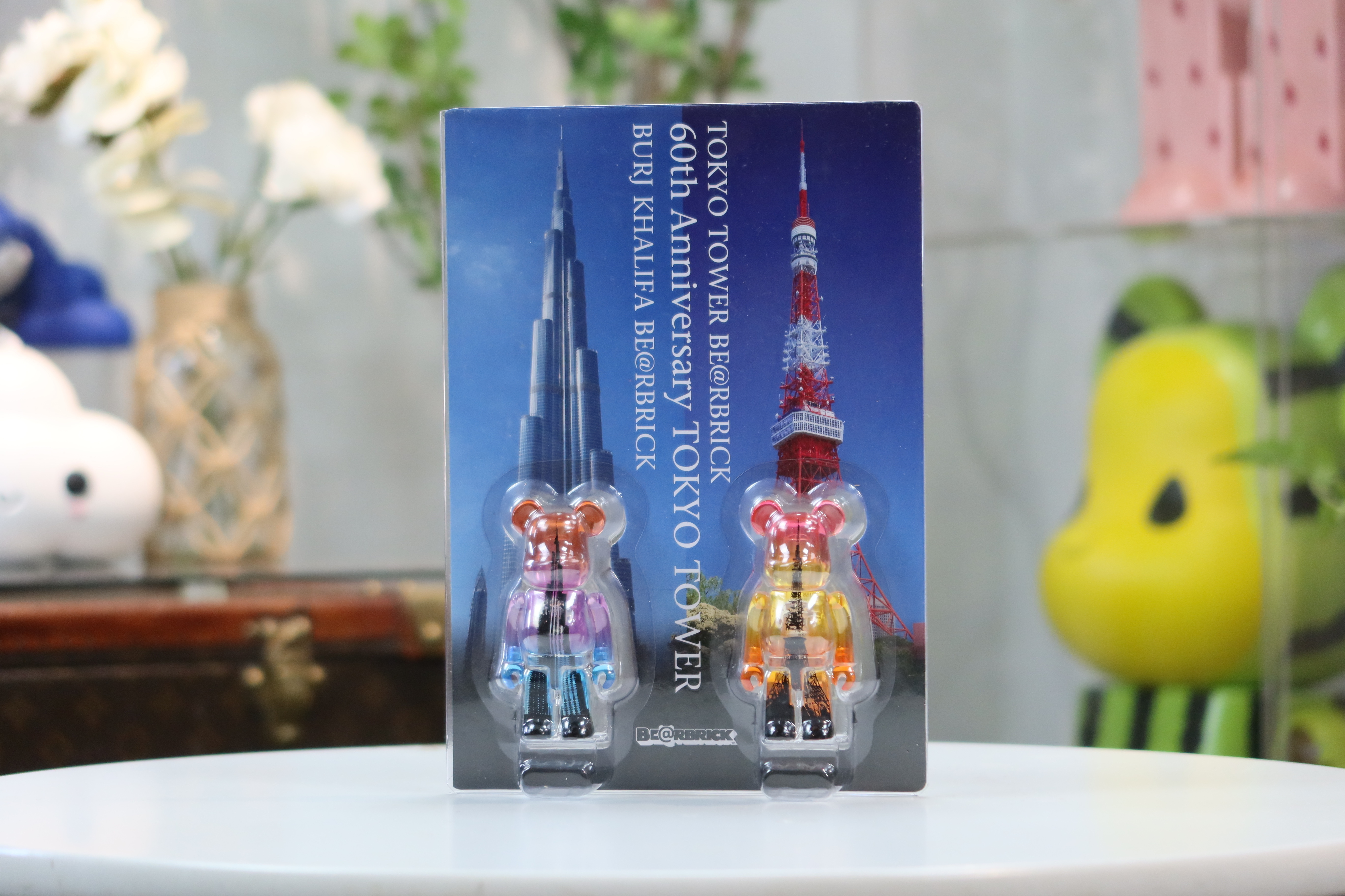 🥇現貨🥇Bearbrick x Burj Khalifa Tokyo Tower 100% (set of 2)