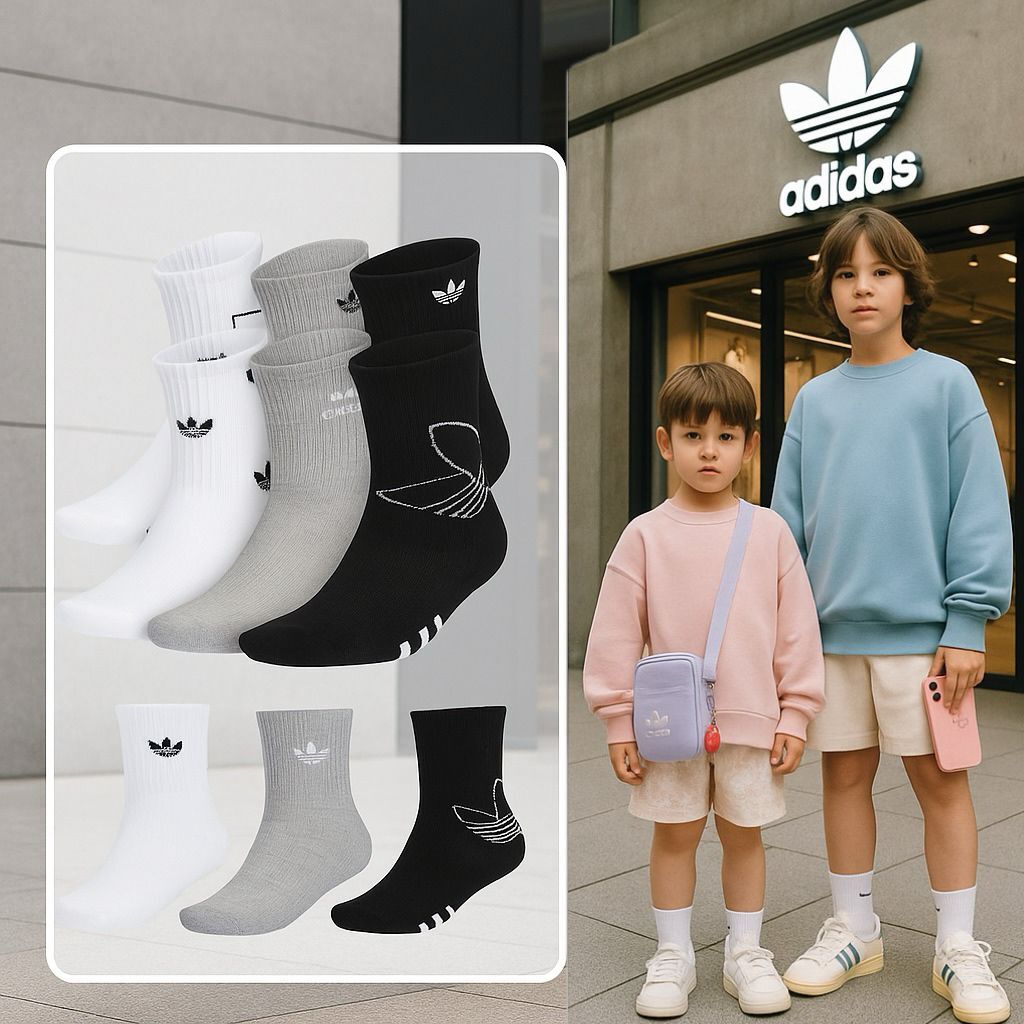 【現貨】Adidas G060417 童裝長襪