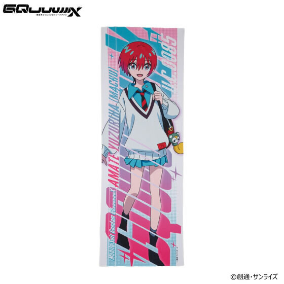 235025 Pbandai 預訂 2025/9月 機動戦士Gundam GQuuuuuuX スーパークールタオル キャラクターイラスト（全6種）