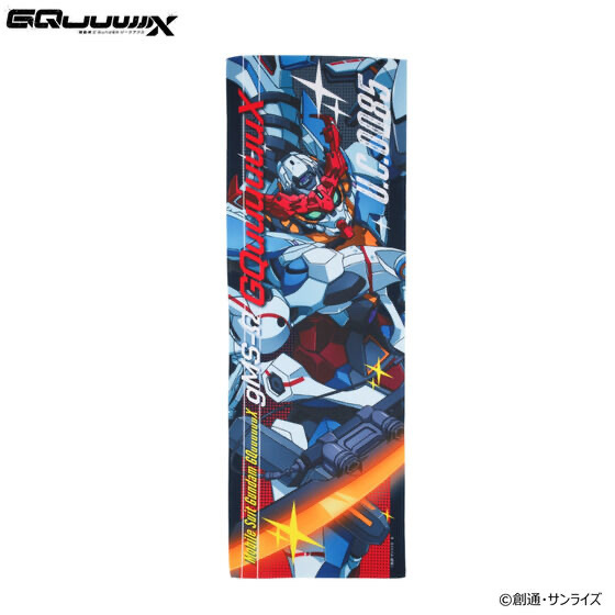 235026 Pbandai 預訂 2025/9月 機動戦士Gundam GQuuuuuuX スーパークールタオル MSイラスト（全3種）