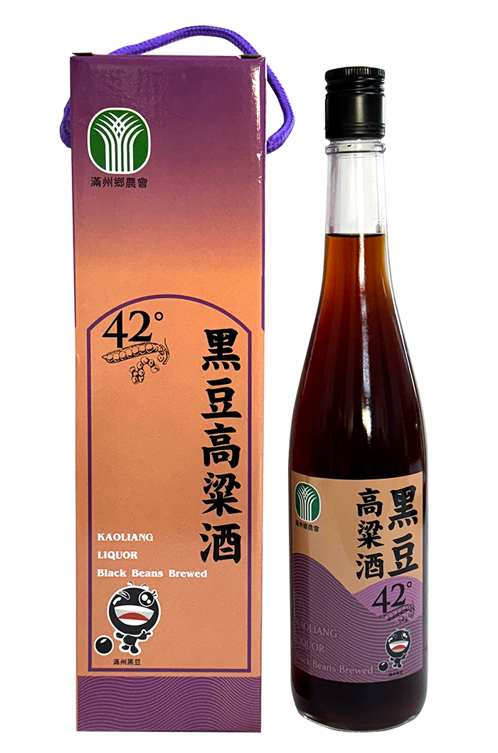 42度黑豆高粱酒(600ml)