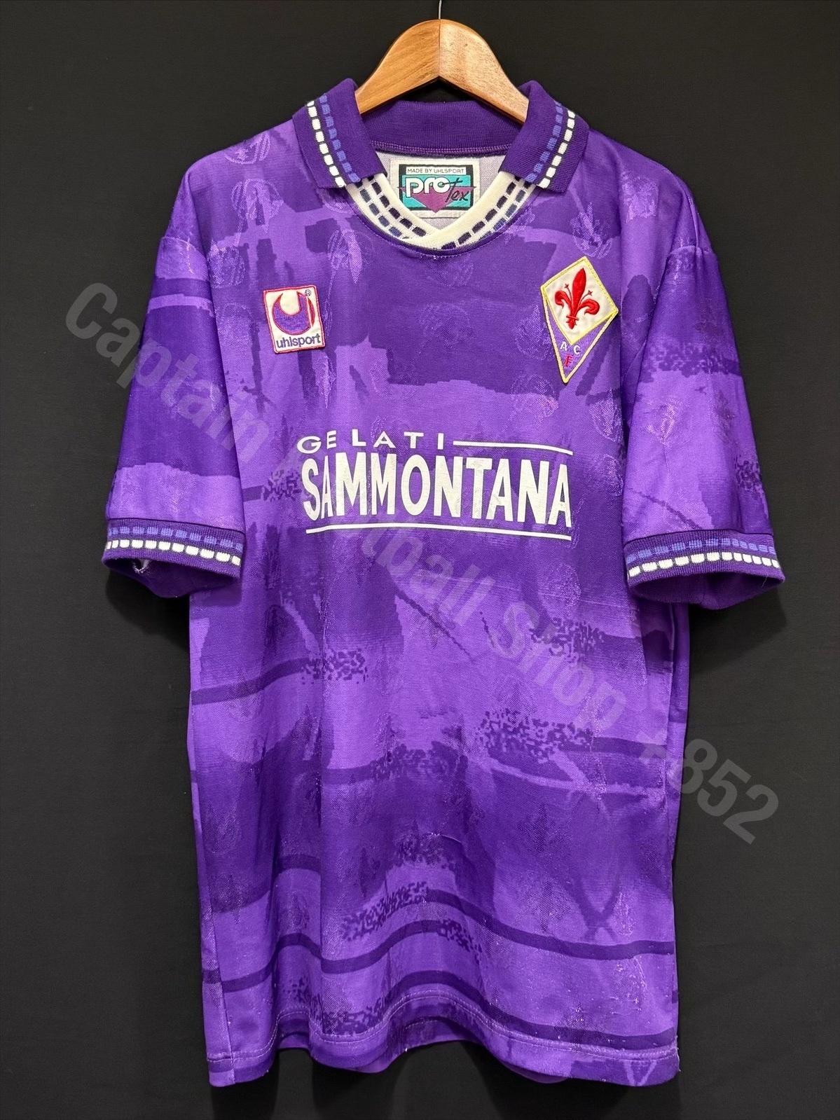 Fiorentina 1994-1995 Uhlsport Home Shirt
