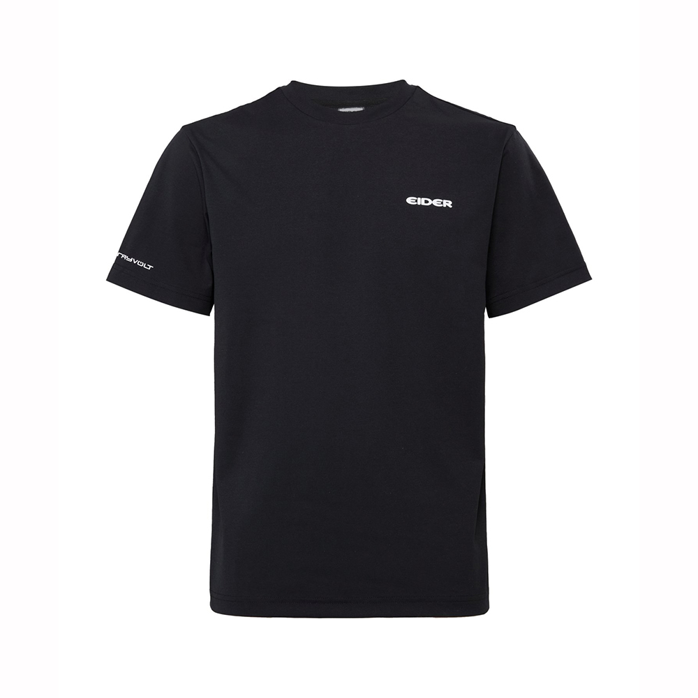 【EIDER】男RAYVOLT聯名涼感短袖上衣/25EDMM25290-[象牙白、經典黑]