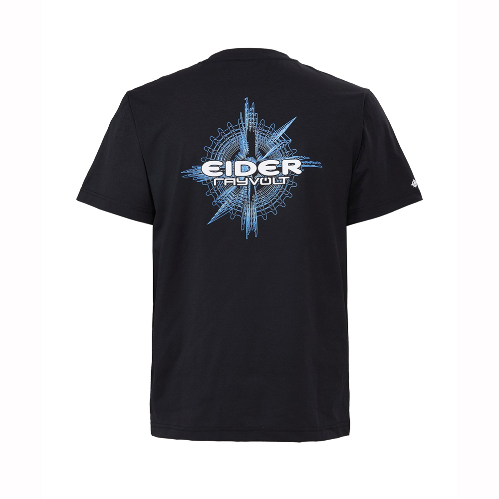 【EIDER】男RAYVOLT聯名涼感短袖上衣/25EDMM25290-[象牙白、經典黑]