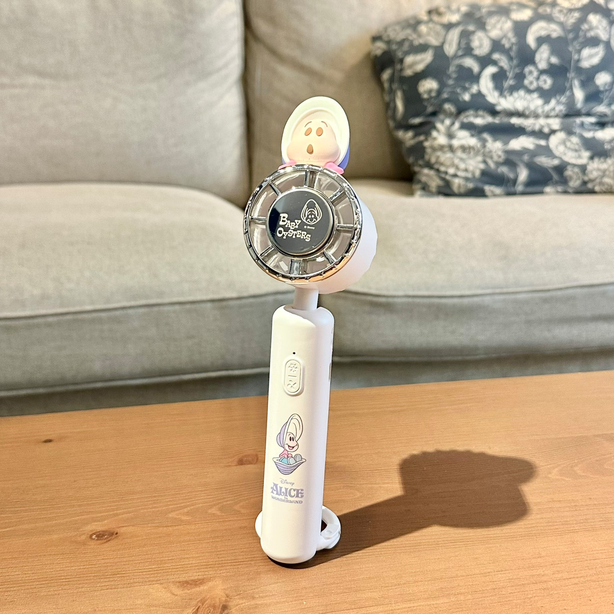 infoThink | 手持製冷風扇-小牡蠣-停