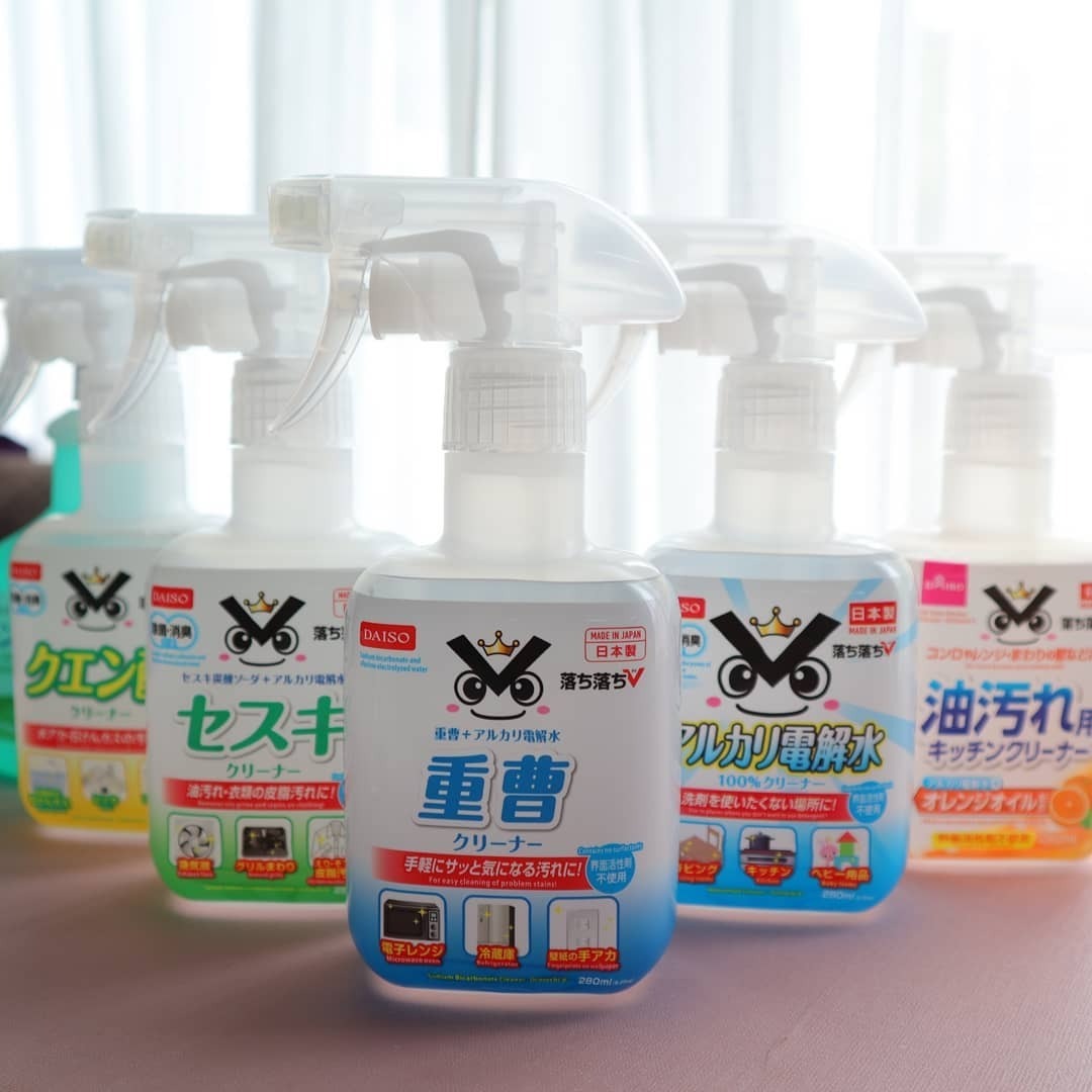 日本1月連線| DAISO 激落君 清潔劑系列