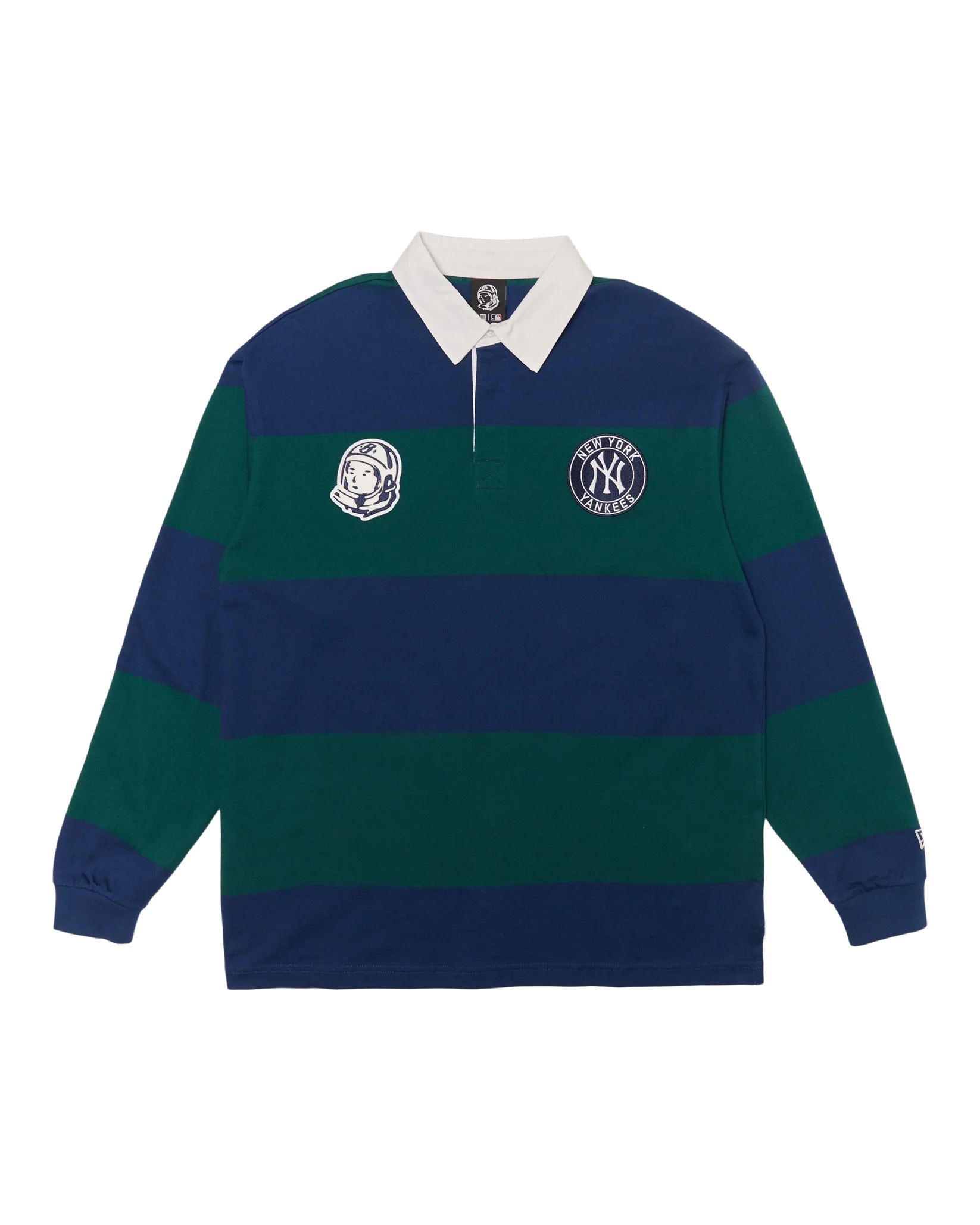 NEW YORK YANKEES HEART & MIND STRIPED RUGBY