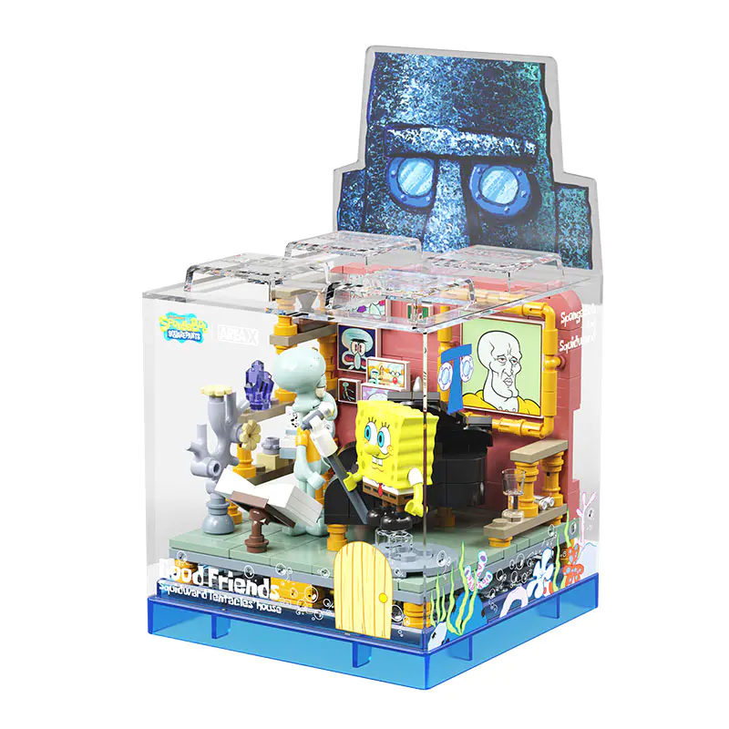 海綿寶寶 BOX系列-復活島人像