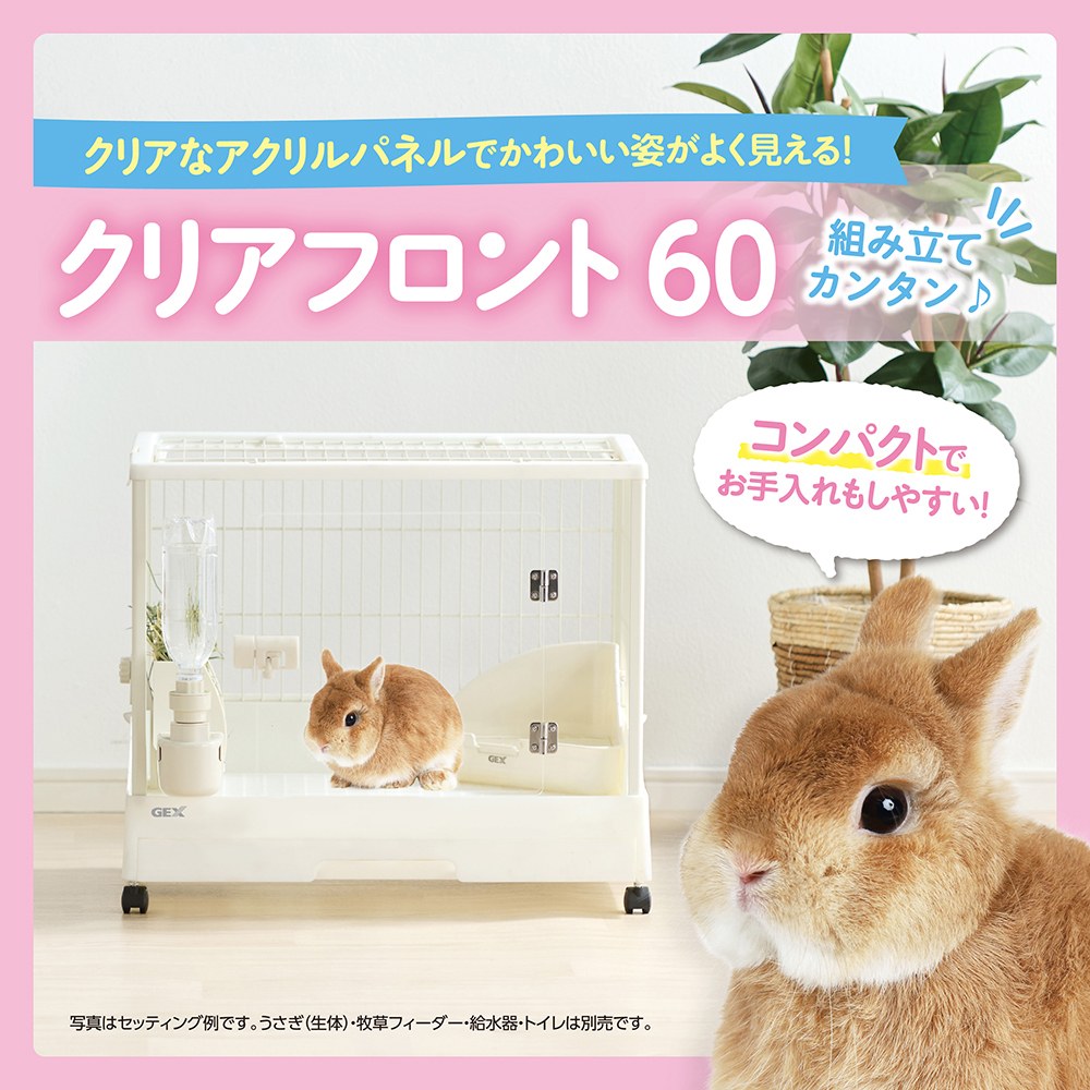 GEX 66252 全視透明兔宅 兔籠