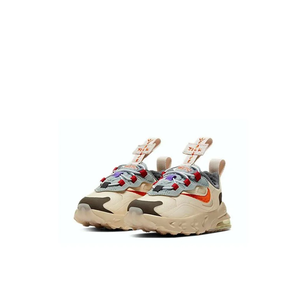 Travis Scott x Nike Air Max 270 Cactus Trails TD Light Cream 奶油白 聯名款 休閒鞋 小童鞋 CV2413-200