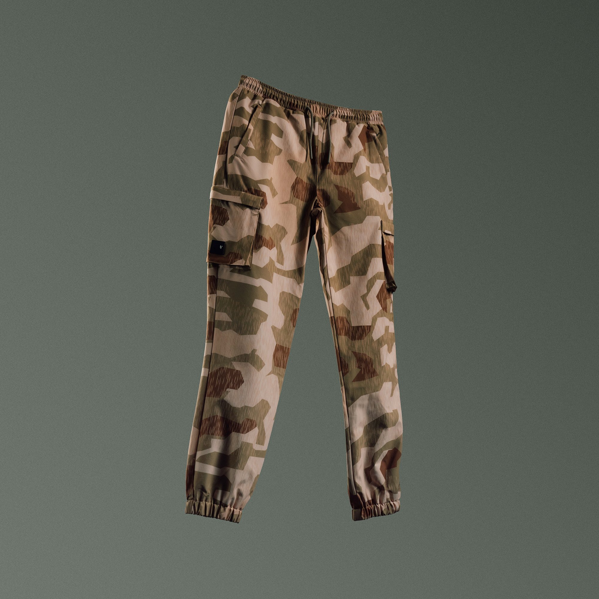 QILO x Onward Research 旱地迷彩防潑水工裝 Jogger 運動褲