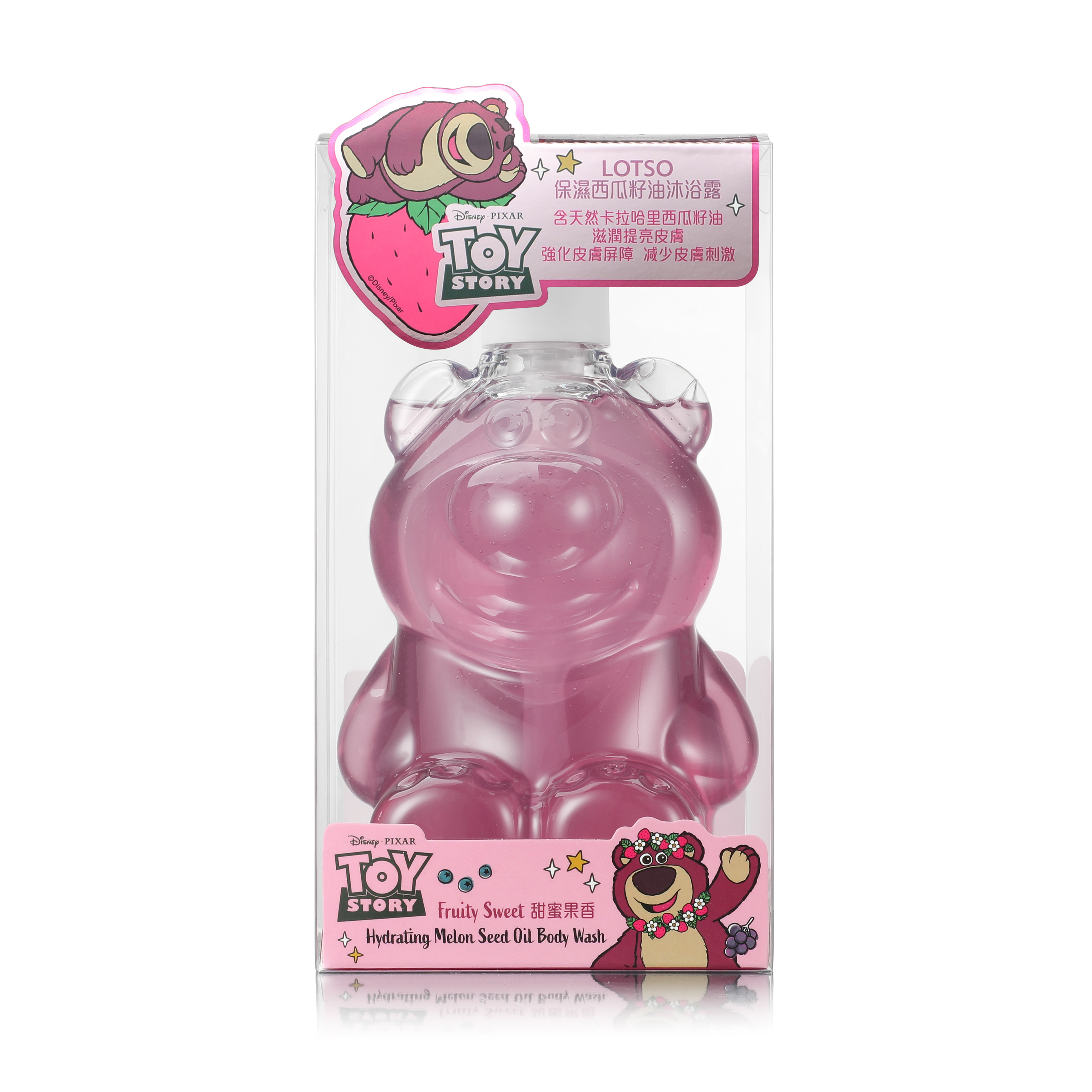 反斗奇兵 勞蘇 西瓜籽油保濕沐浴露 520ml - 甜莓香果