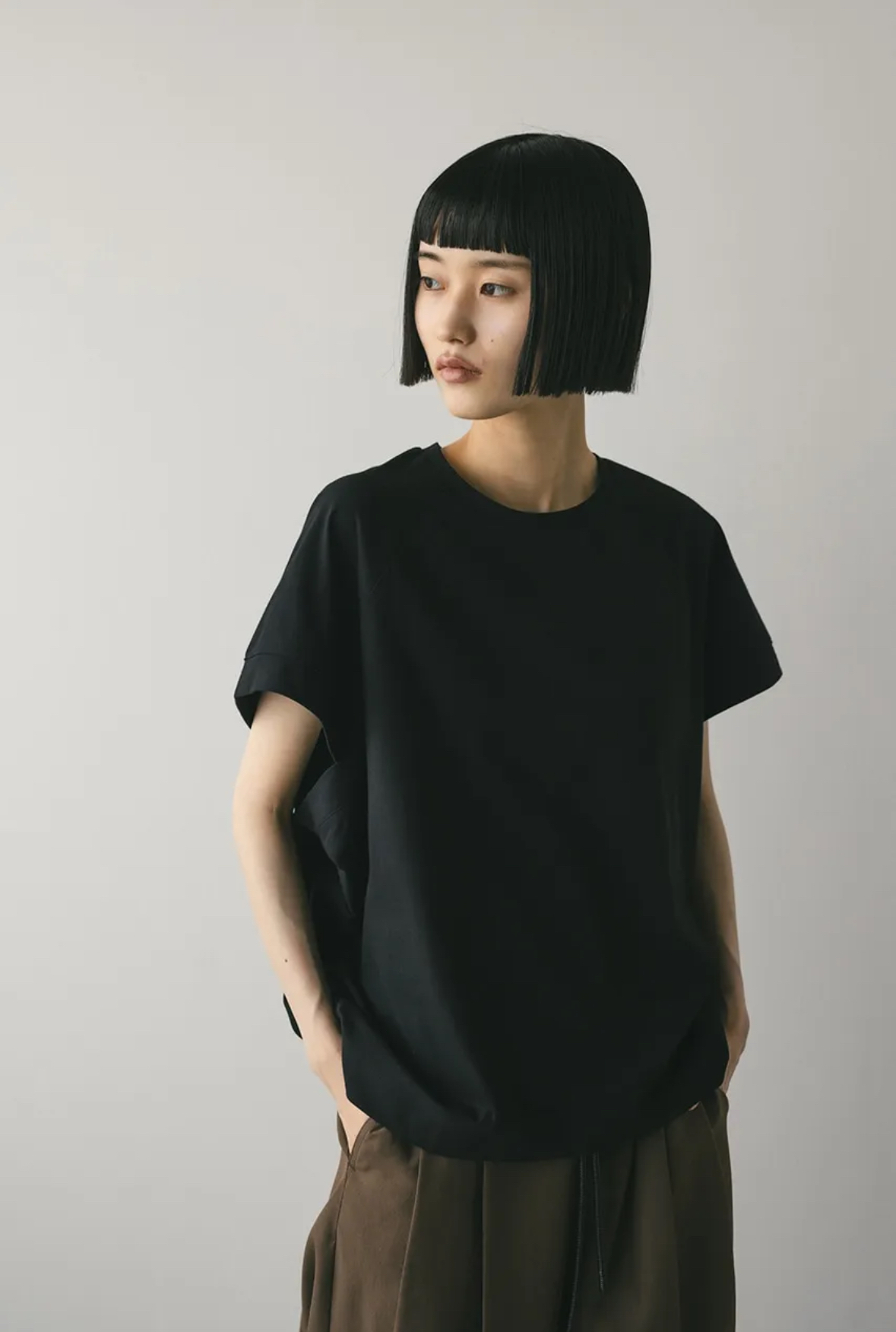 STYLEMIXER バックフォルムT黑（500ISS80-2751）