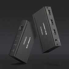 UGREEN - 40201 HDMI一進二出分配器兩屏同步顯示支援4K*2K視頻