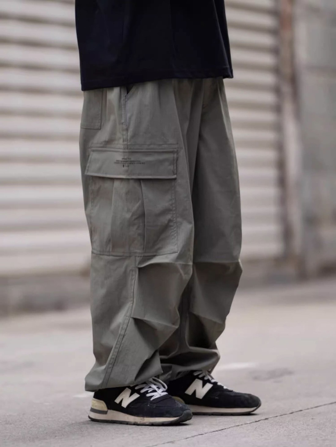 #預購 BTB 25SS 魯道夫涼感 功能面料 微彈 尼龍 大口袋 工裝長褲 兩色