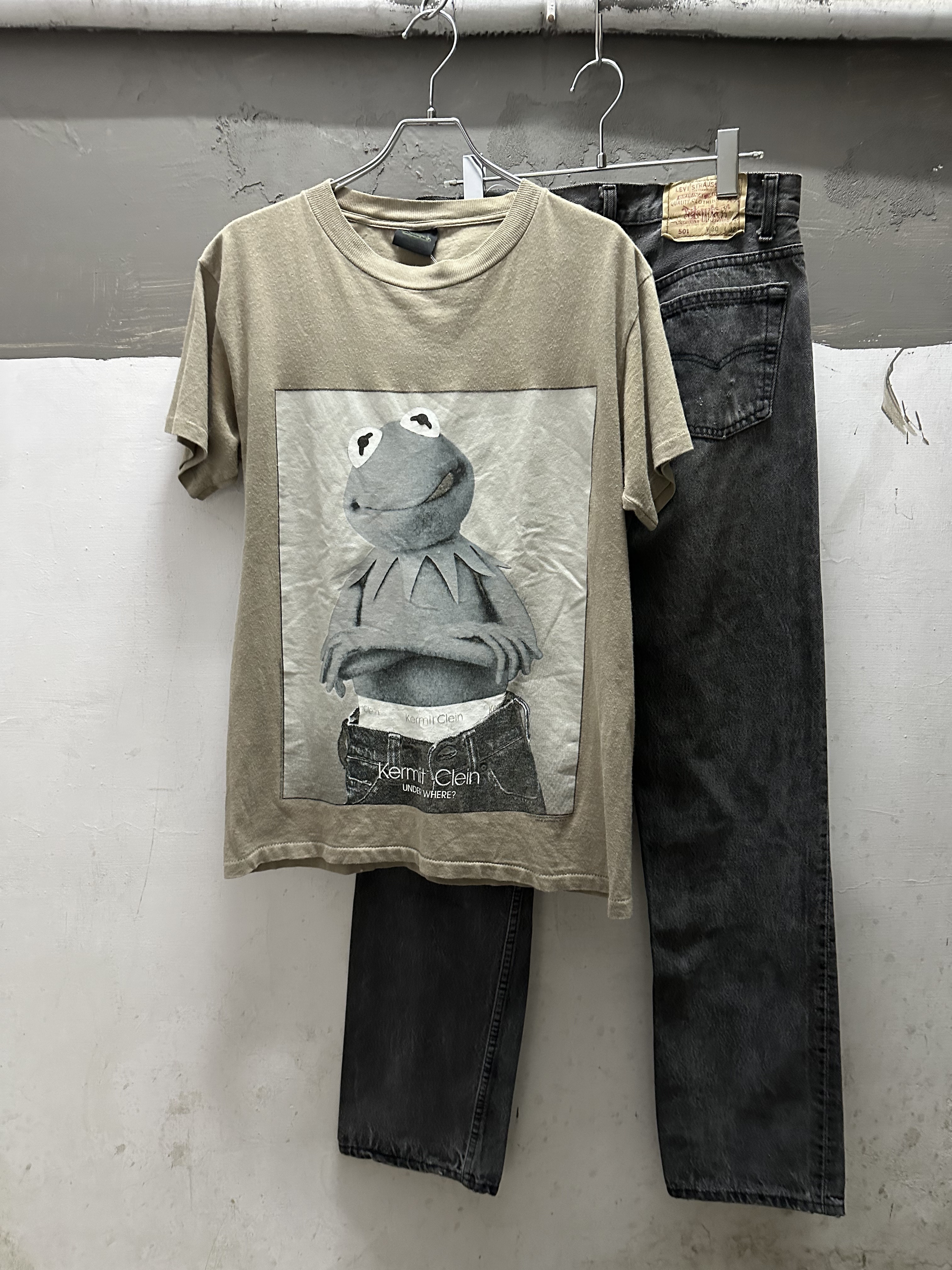 90s Kermit Clein Tee Made in USA