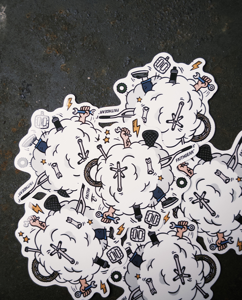 FaithGear Busy Work 防水貼紙