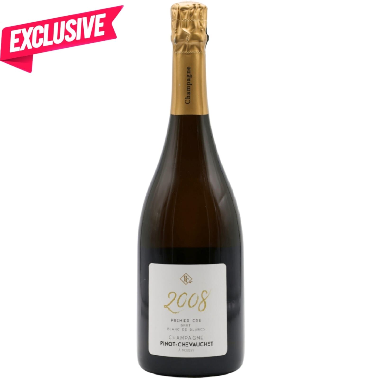 2008 Champagne Pinot Chevauchet Millesime Brut Blanc De Blanc Premier Cru