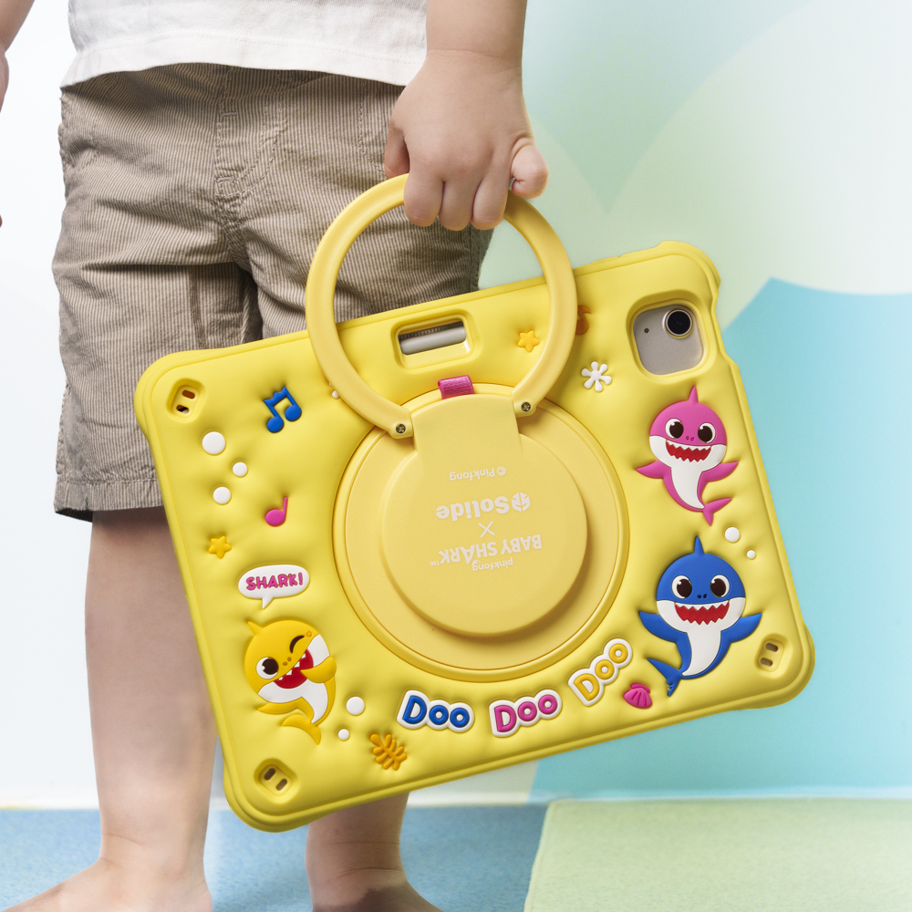 鯊魚寶寶正版授權iPad 多功能兒童平板保護殼