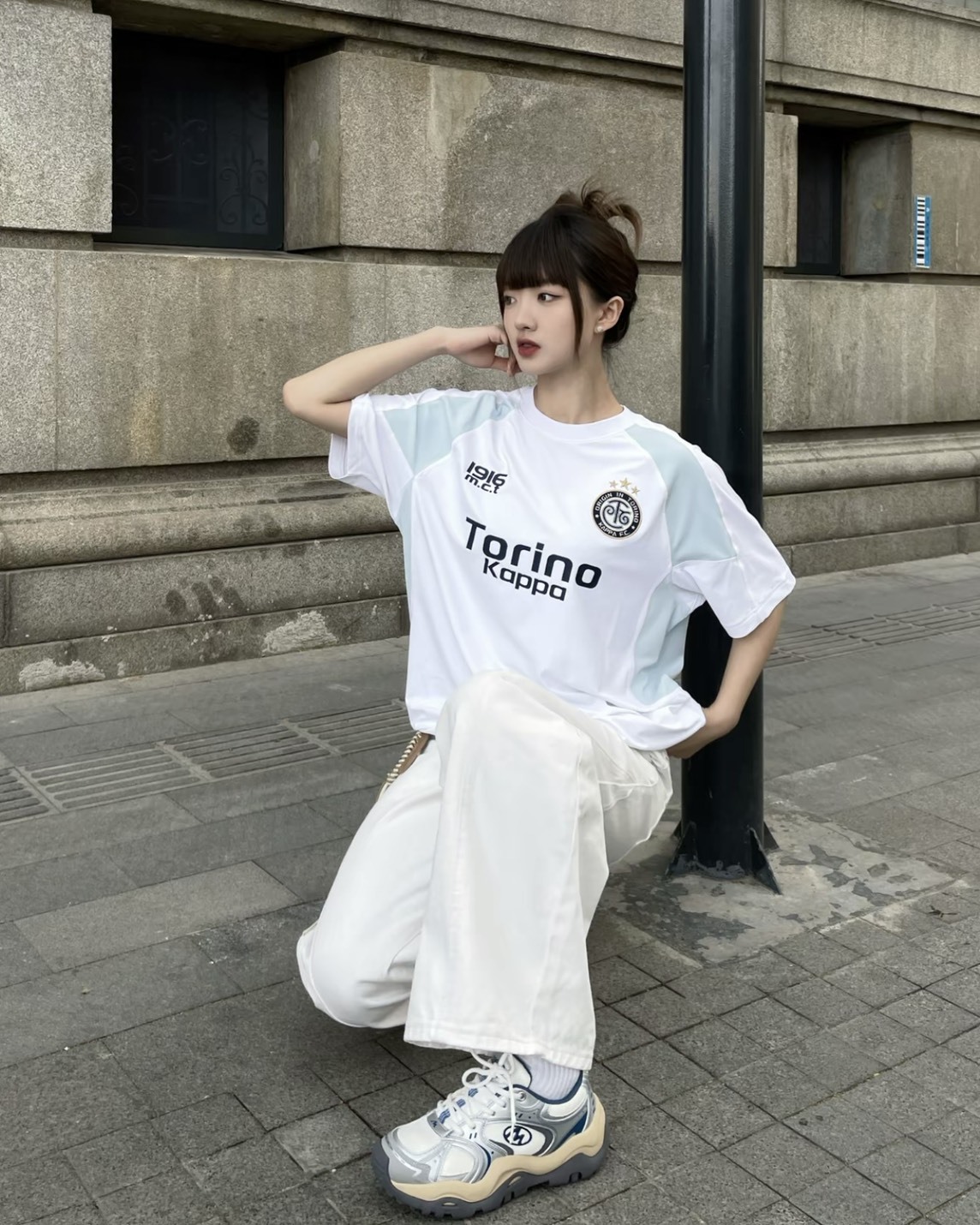 【預購】KAPPA 1916系列 美式休閒短袖球衣 2色 K0FW2TD04D