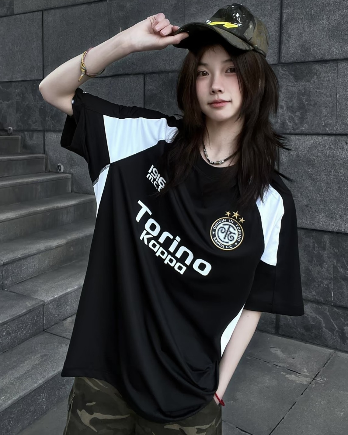 【預購】KAPPA 1916系列 美式休閒短袖球衣 2色 K0FW2TD04D