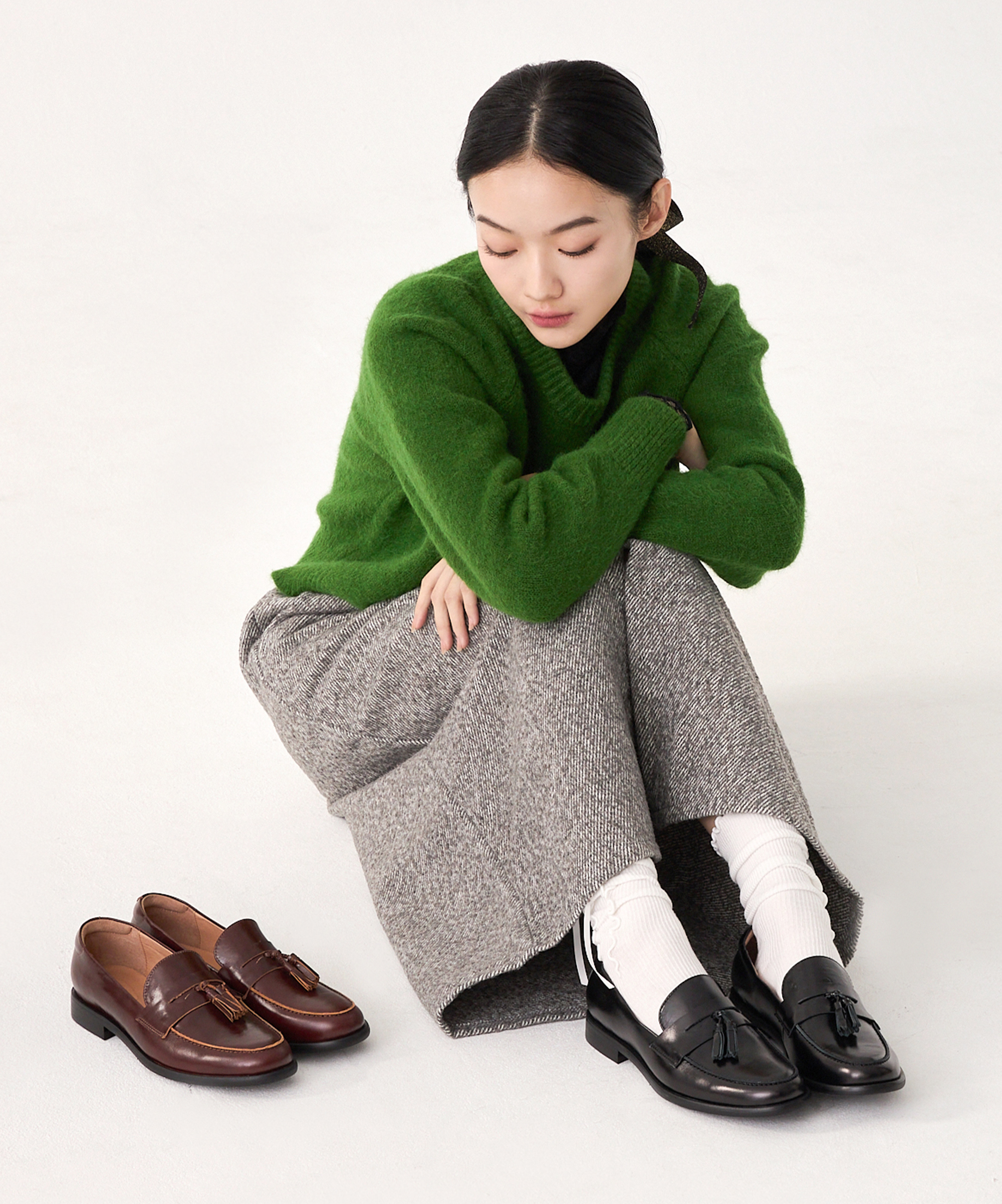 Brook流蘇樂福鞋(兩色)