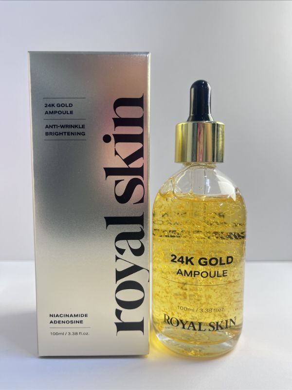 (3292)皇冠家24K黃金安瓶