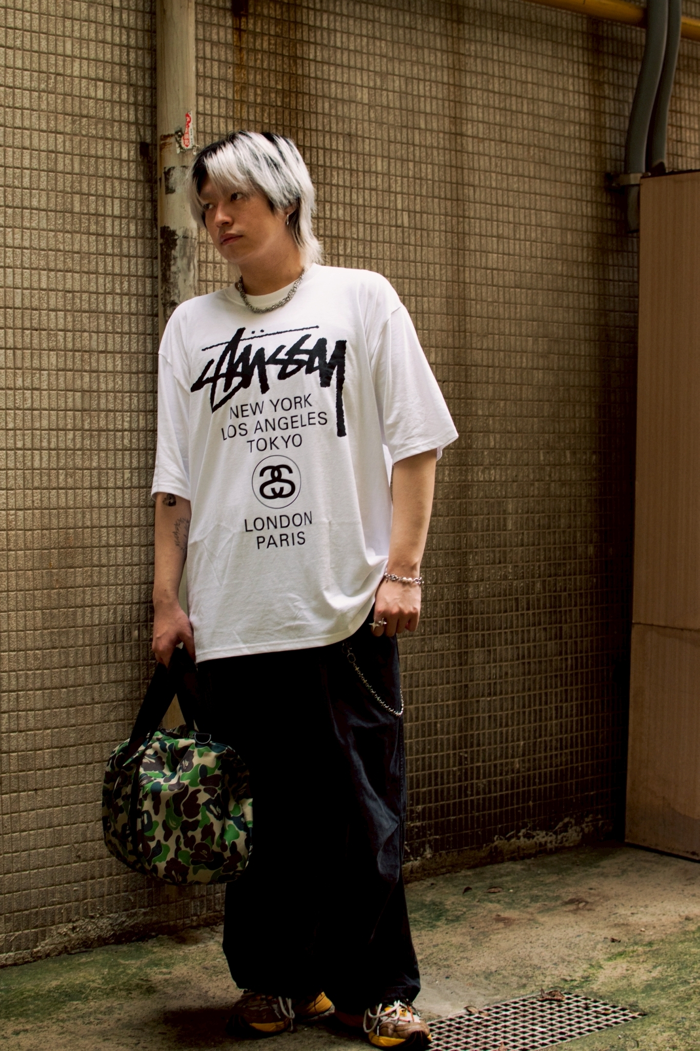 ☆ETW☆【EASY TO WEAR】Stussy 25SS WORLD TOUR TEE 世界巡迴 文字 塗鴉 字體 短袖 短T 短TEE