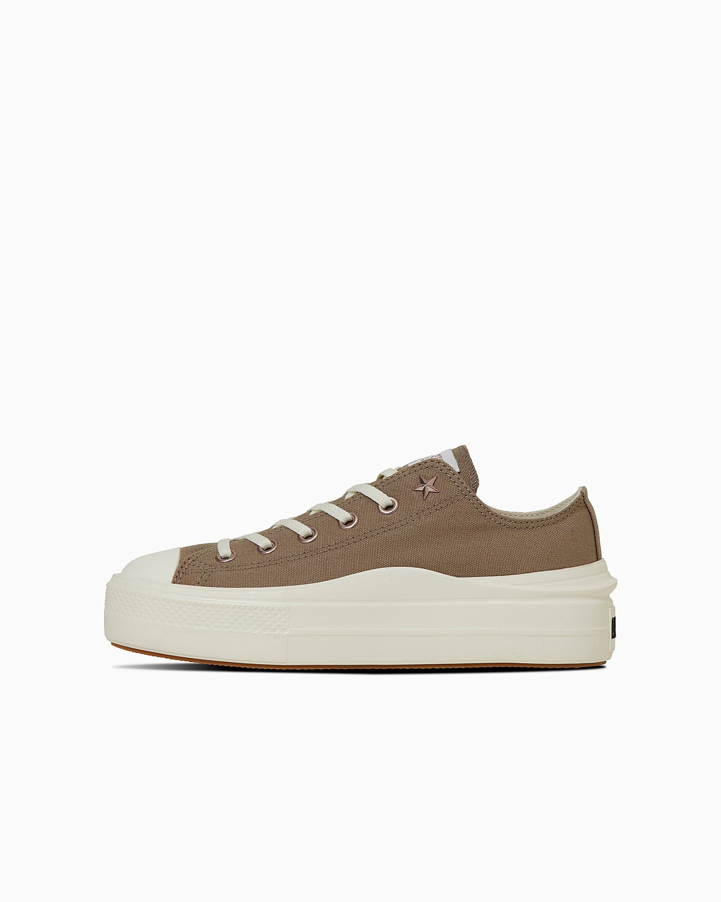 預購┃CONVERSE ALL STAR LIGHT PLTS Ⅱ PG OX 輕量 厚底 星星 鉚釘 帆布鞋 卡其色