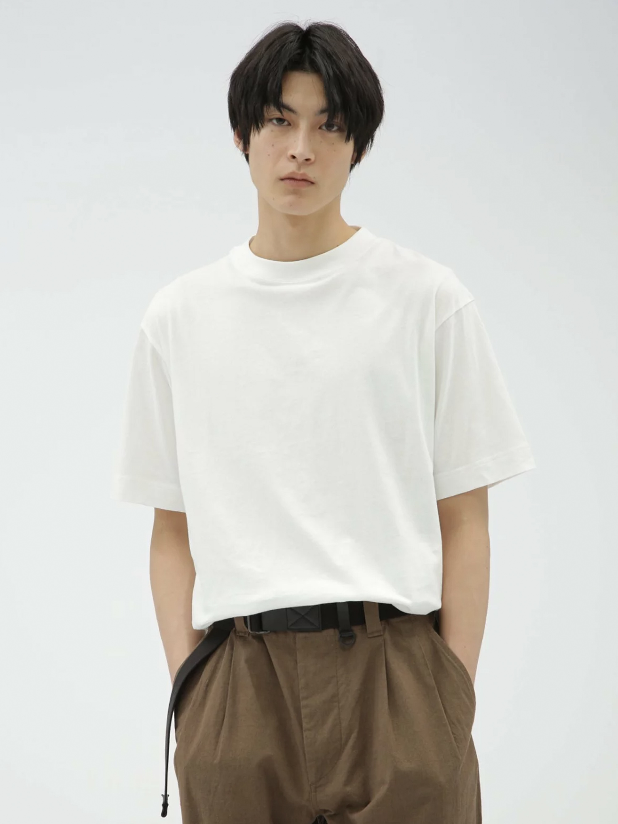 MHL. FINE COTTON JERSEY T恤