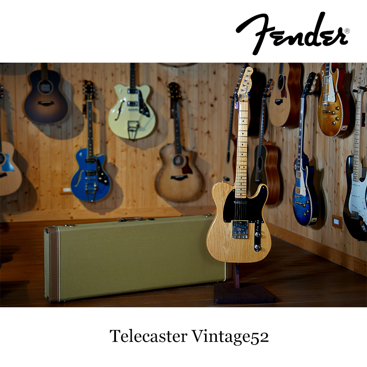 第6號 2000年製 Fender Telecaster Vintage 1952 reissue原木色 電吉他 附硬盒 保固三年