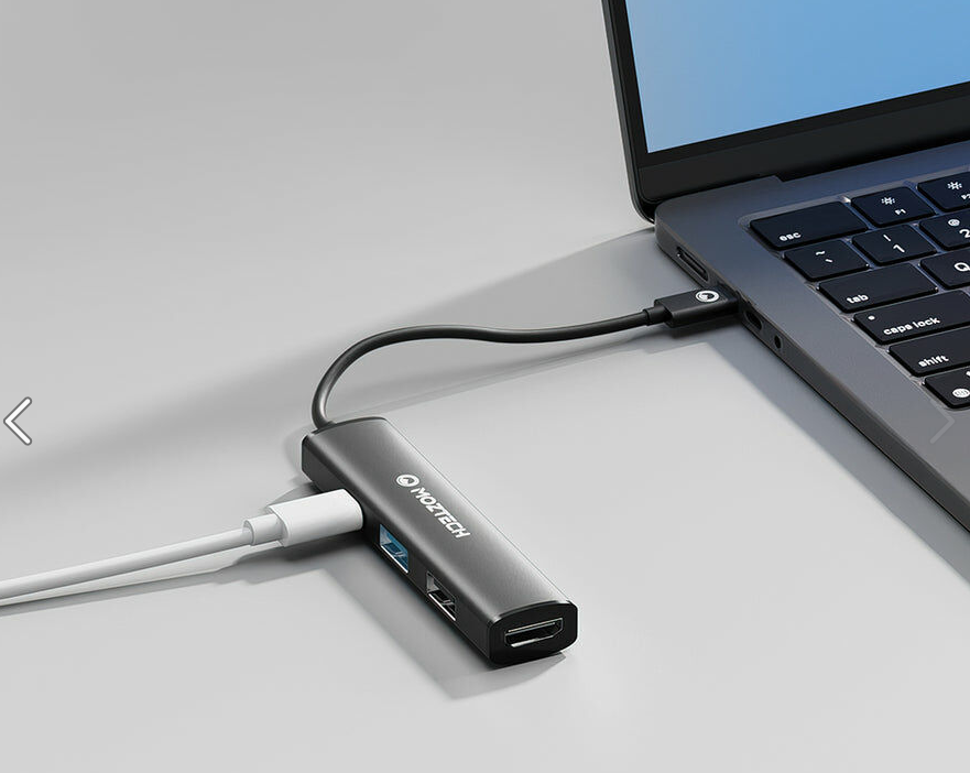 MOZTECH｜4合1 Type-C HUB 集線器