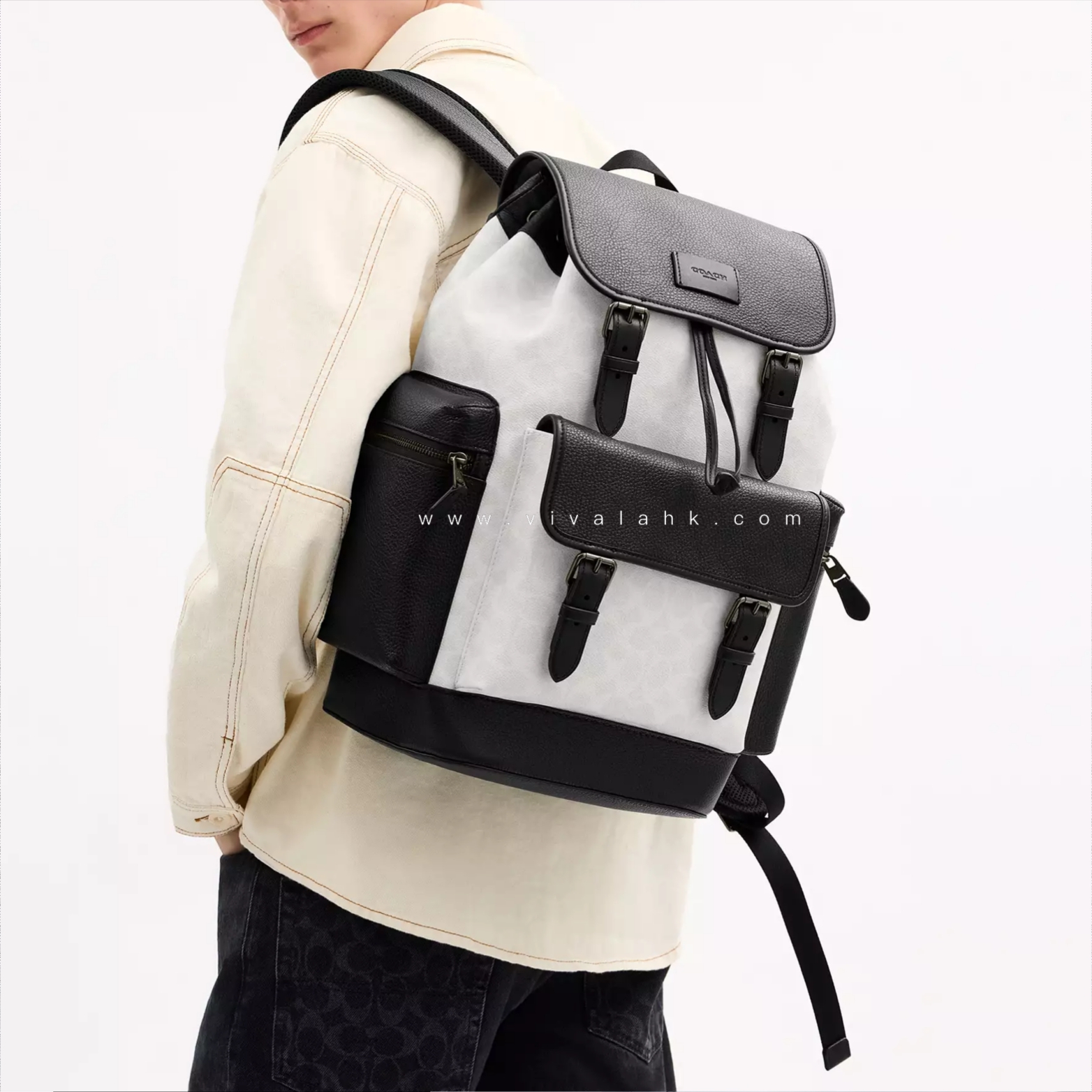 Coach - Sprint 男裝背囊 (拼色C字暗花) (CBI12)