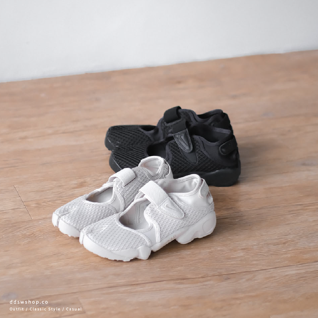 "調貨" Nike Air Rift 忍者鞋 女款 黑色  米色