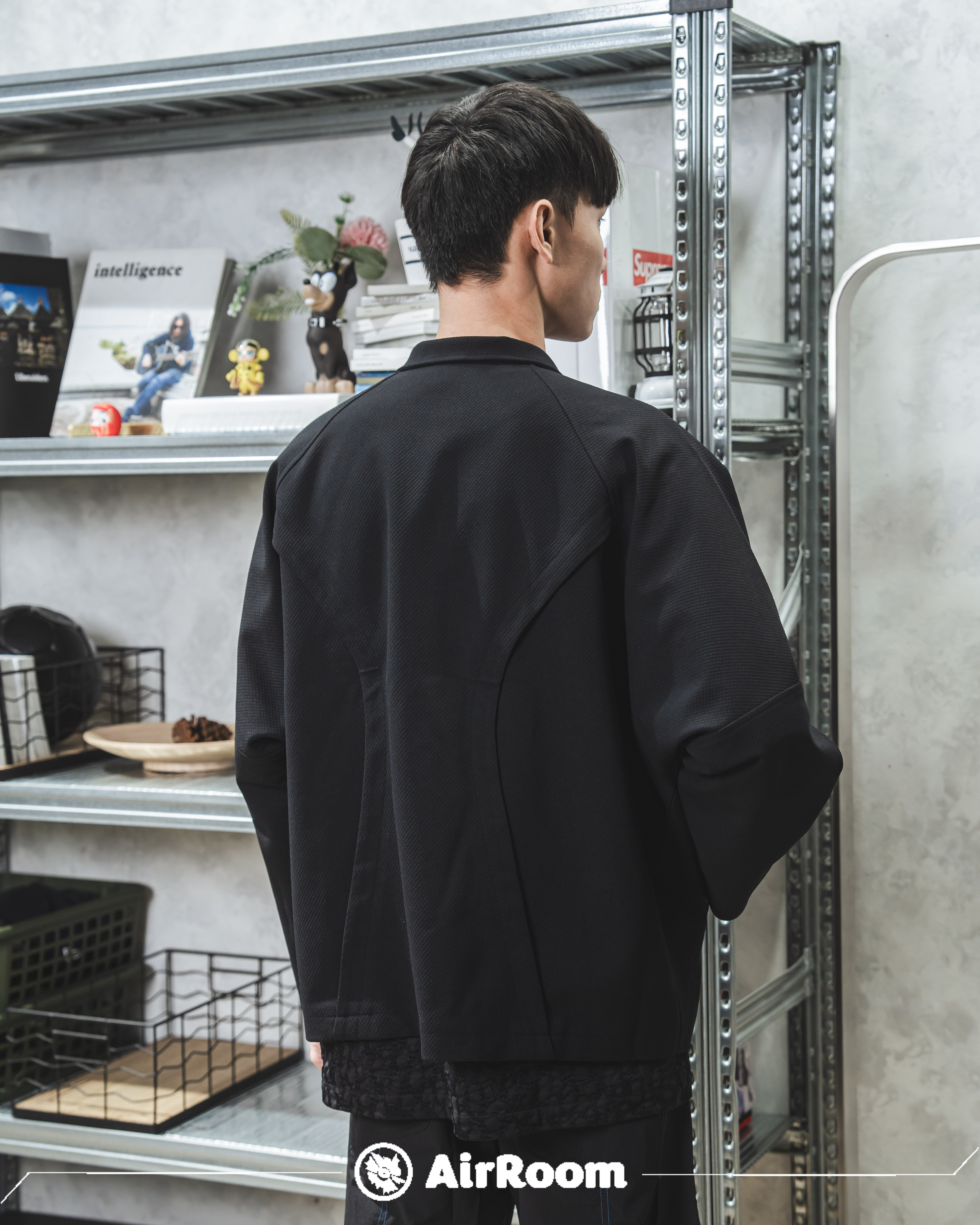 2025SS oqLiq Burning Orient Cross Jacket 改良式 西裝 夾克 外套 現貨 25SO01