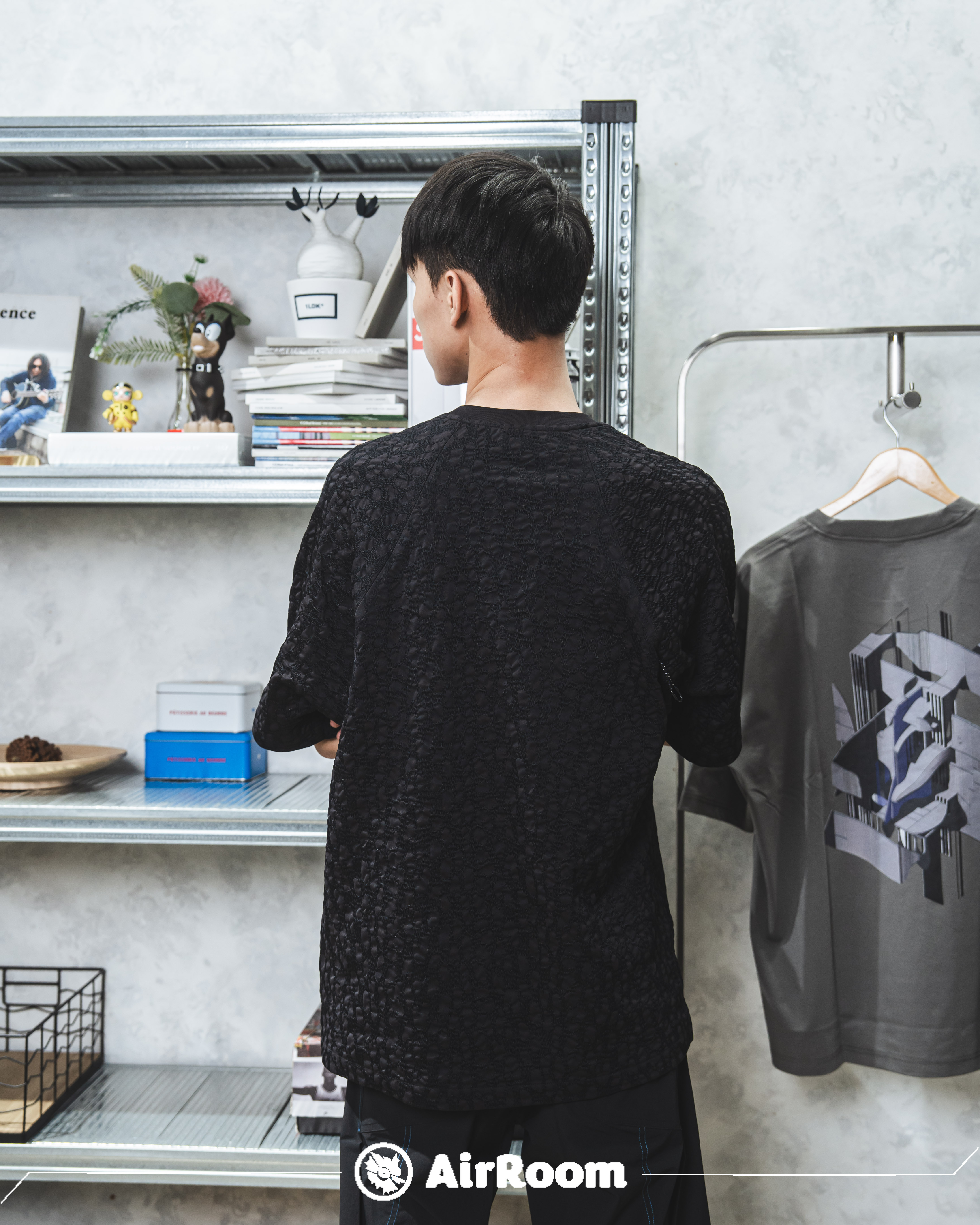 2025SS oqLiq Unzip Tee II 兩種 廓型 空間 裂紋 刺繡 短T 現貨25ST06