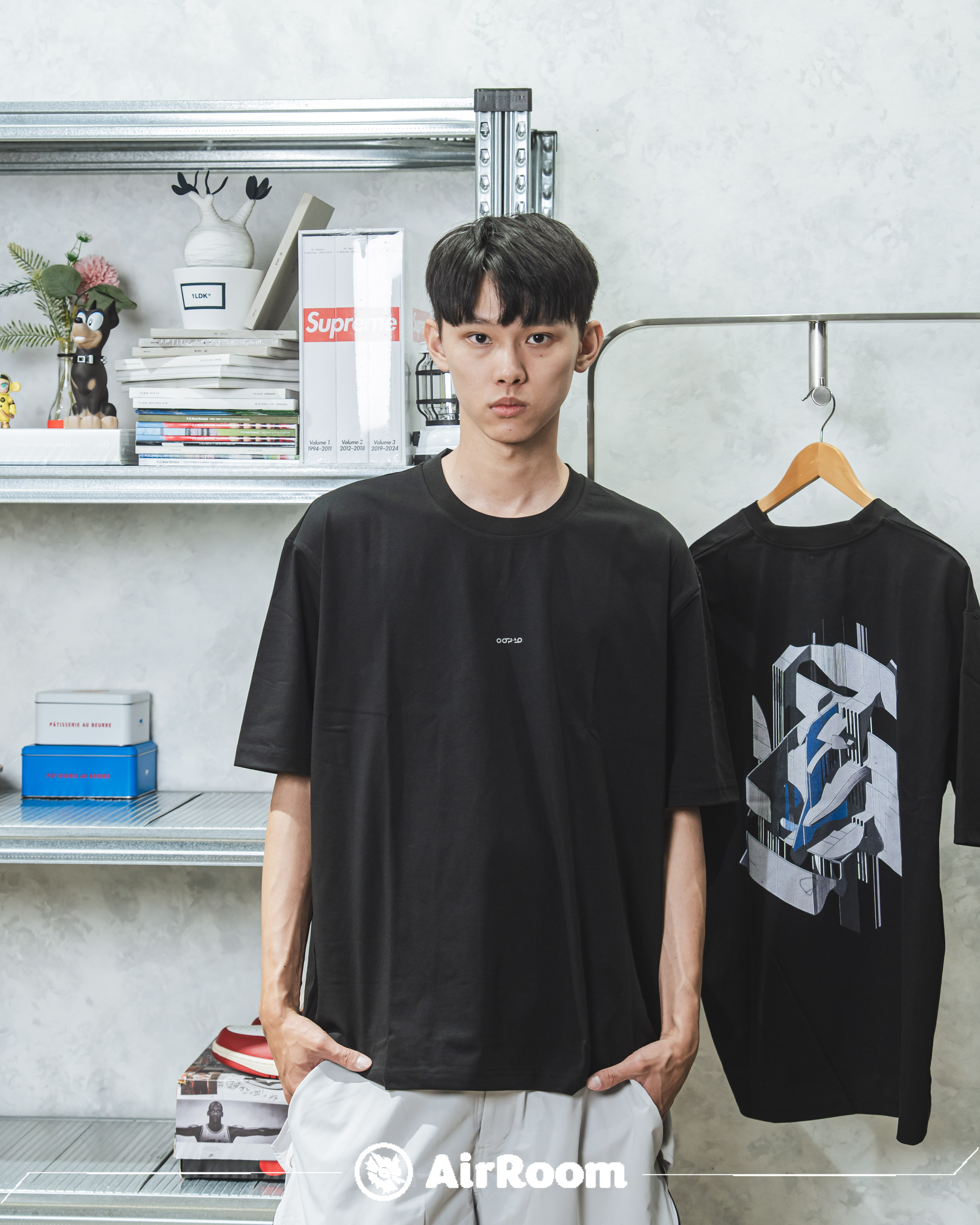 2025SS oqLiq Satellite Tee 3D 衛星 短T 現貨 25ST09