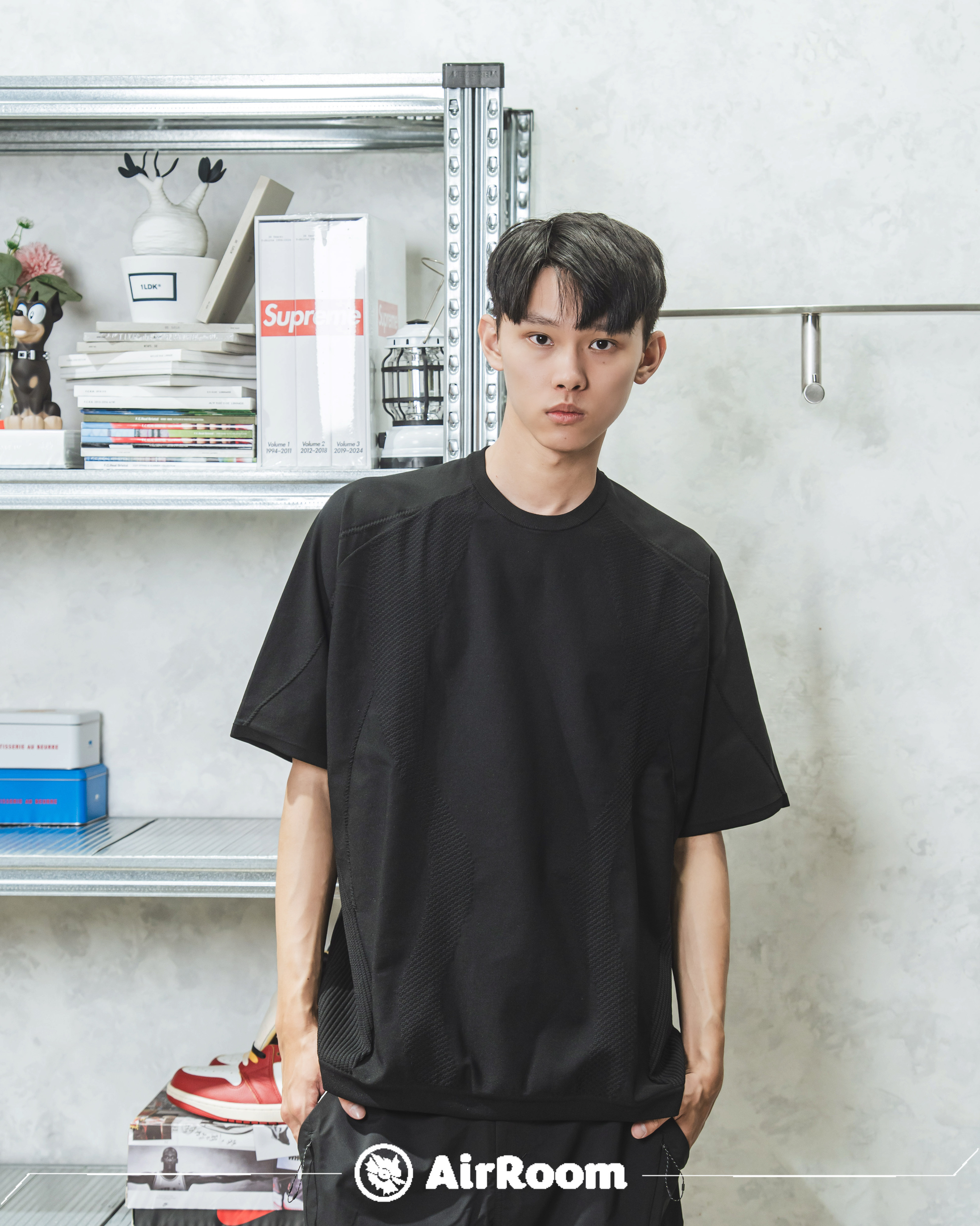 2025SS oqLiq Symbiosis Knitwear Tee 3D 針織 機能 短T 熱門款 現貨 25ST01