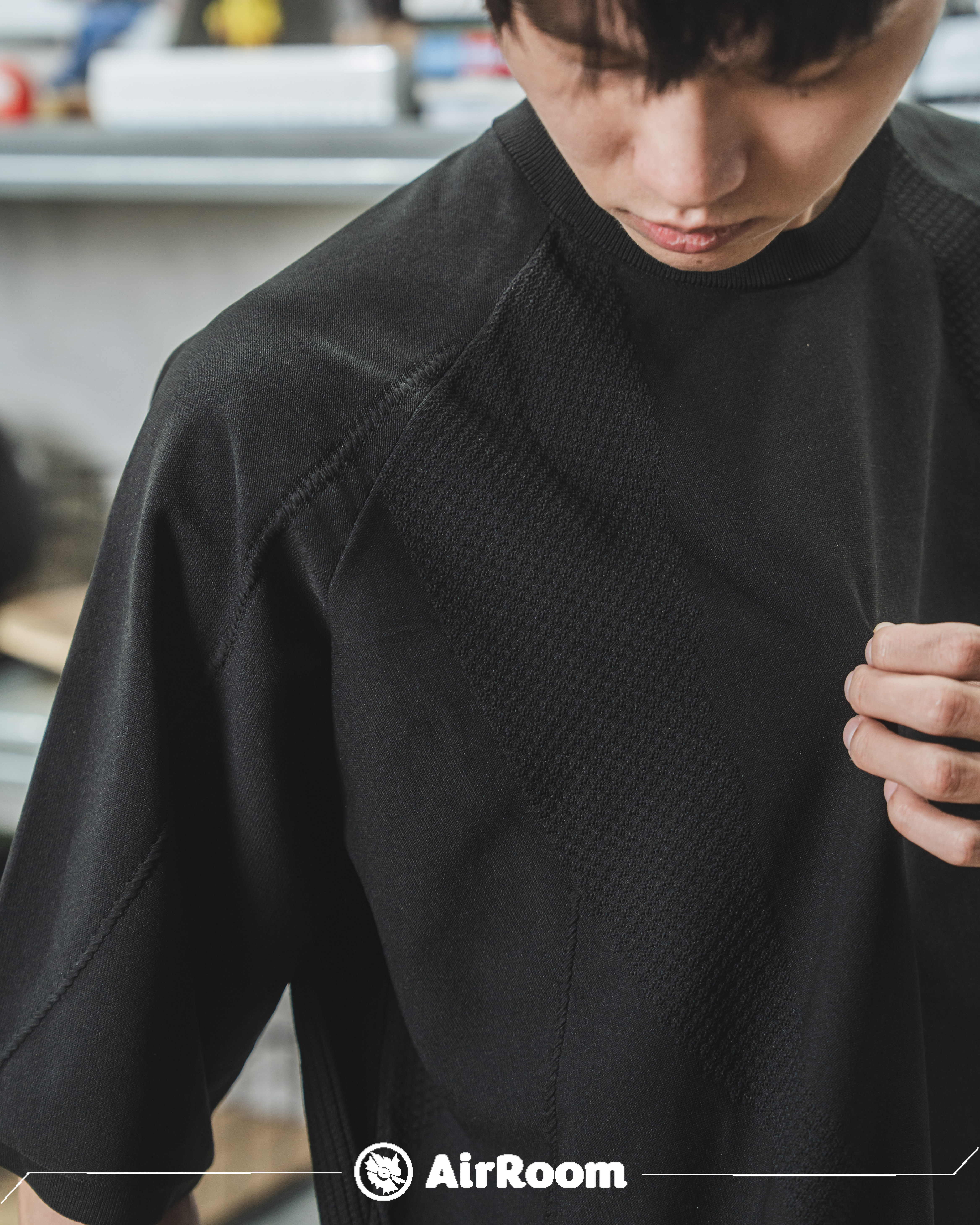 2025SS oqLiq Symbiosis Knitwear Tee 3D 針織 機能 短T 熱門款 現貨 25ST01