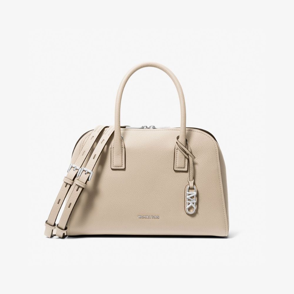 【MICHAEL KORS】ASHTON淺沙色肩背提包