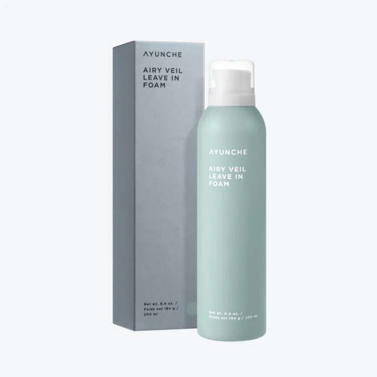韓國 AYUNCHE 雅潤彩 - 空氣輕盈 免沖洗 輕盈彈力 護髮慕斯 200ml