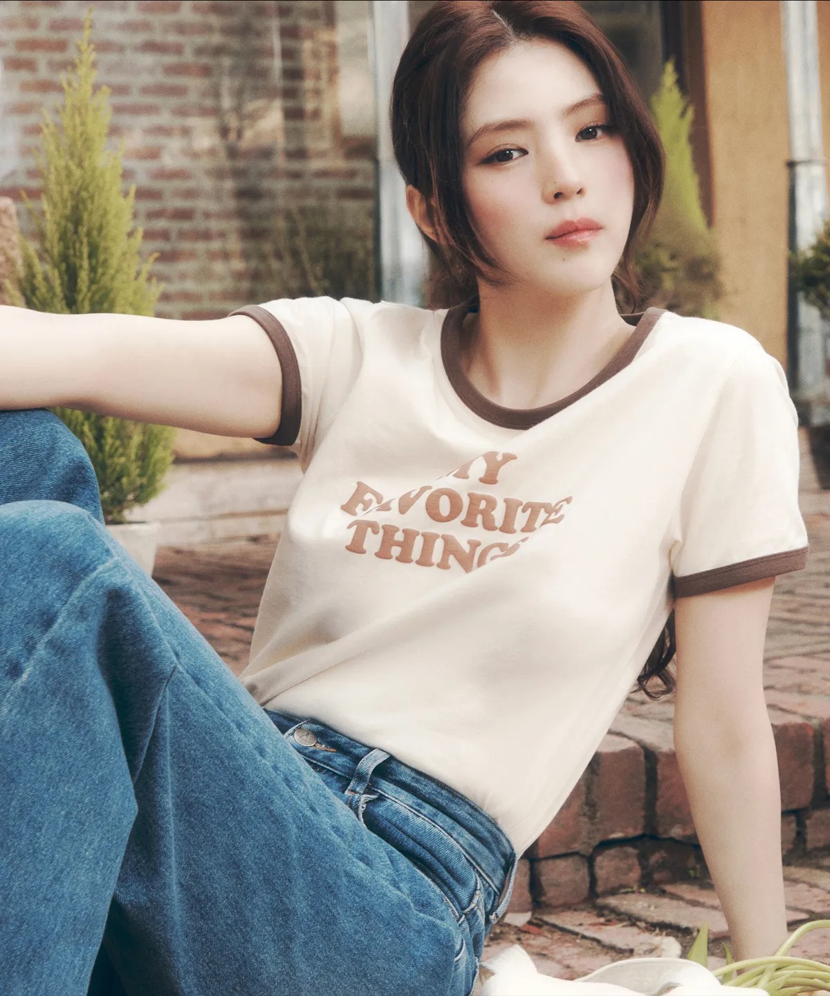 FILA [MY T-SHIRT] RINGER T-SHIRT