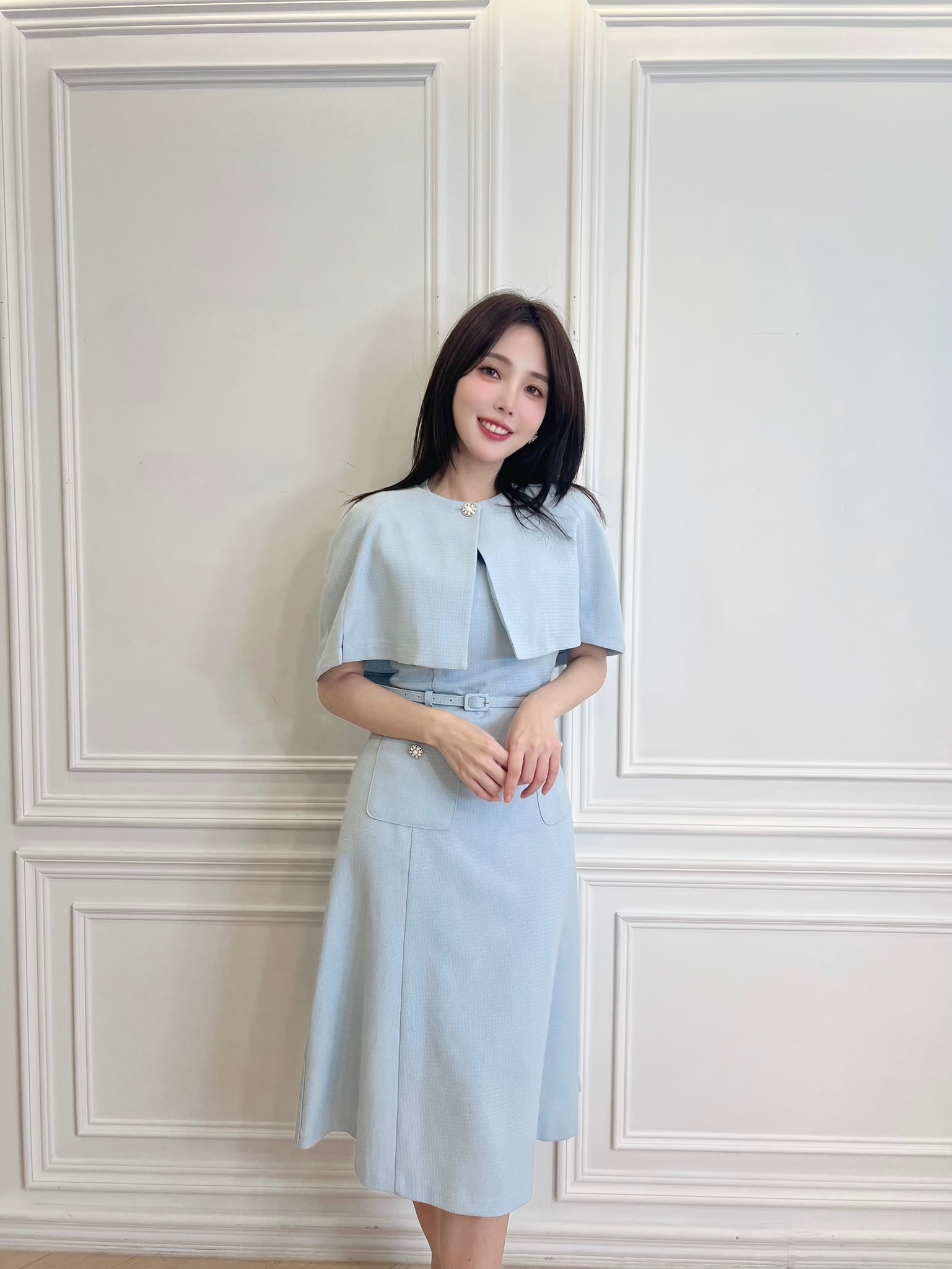 (可拆式)優雅斗篷傘洋