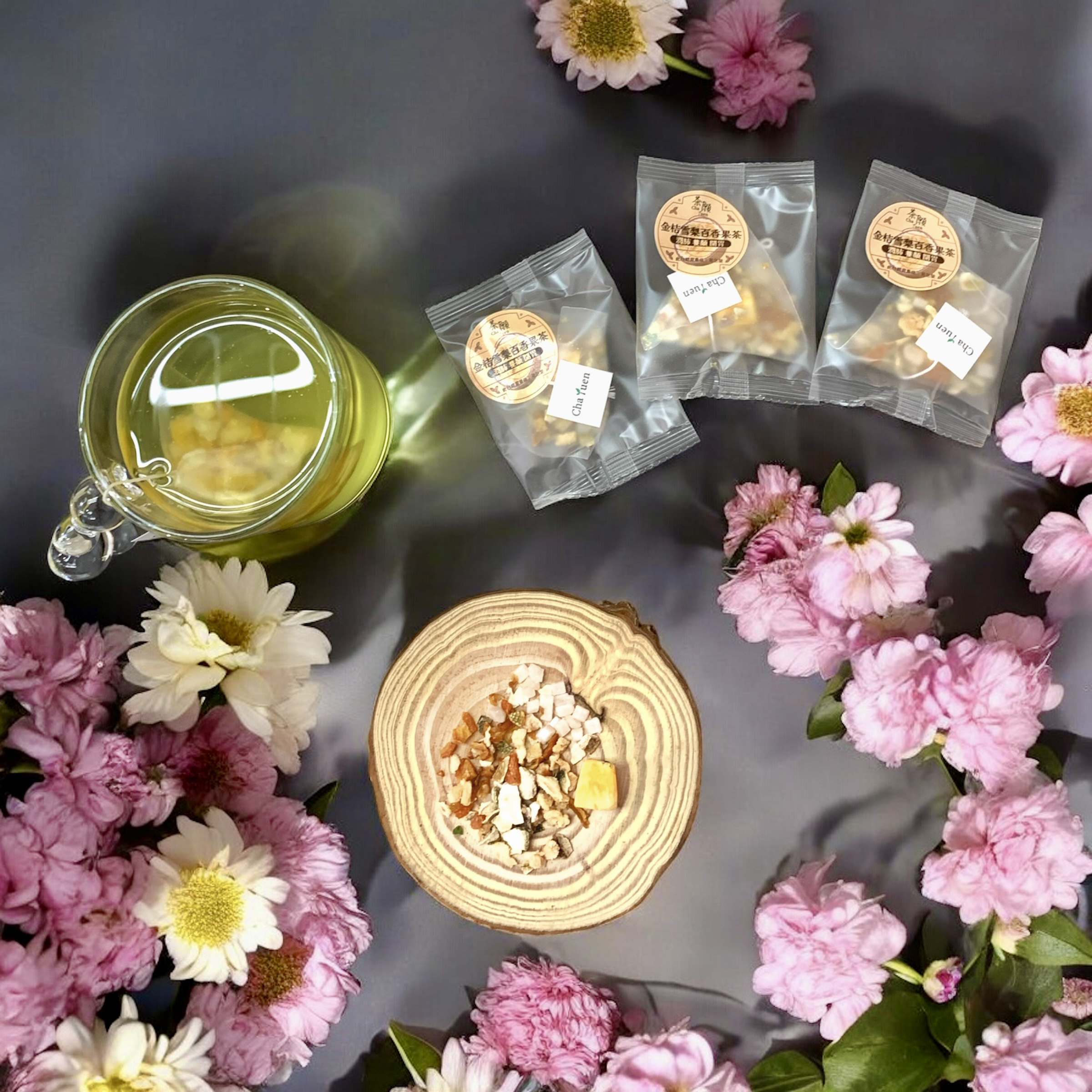 Cha Yuen - Kumquat Pear Passion Fruit Tea (1 pack)